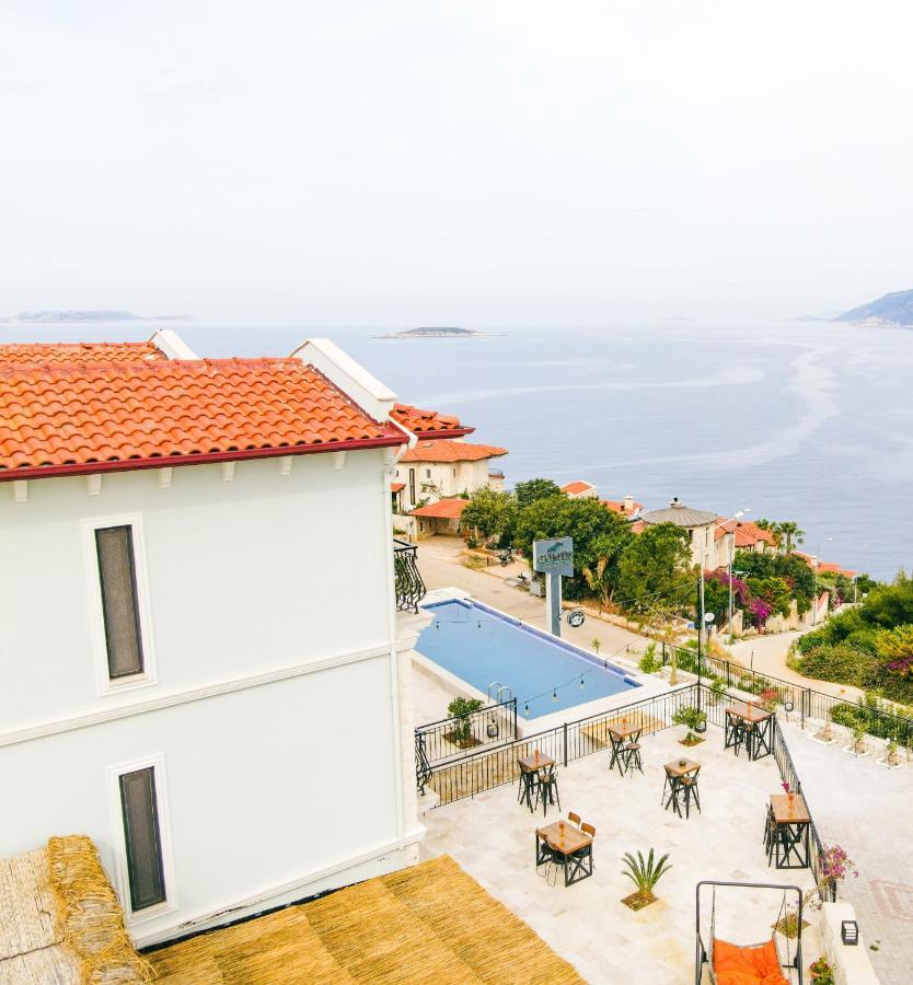 Guemues Yazar Hotel Kaş Buitenkant foto