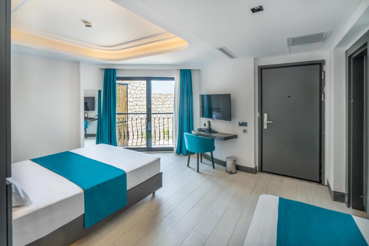 Guemues Yazar Hotel Kaş Buitenkant foto