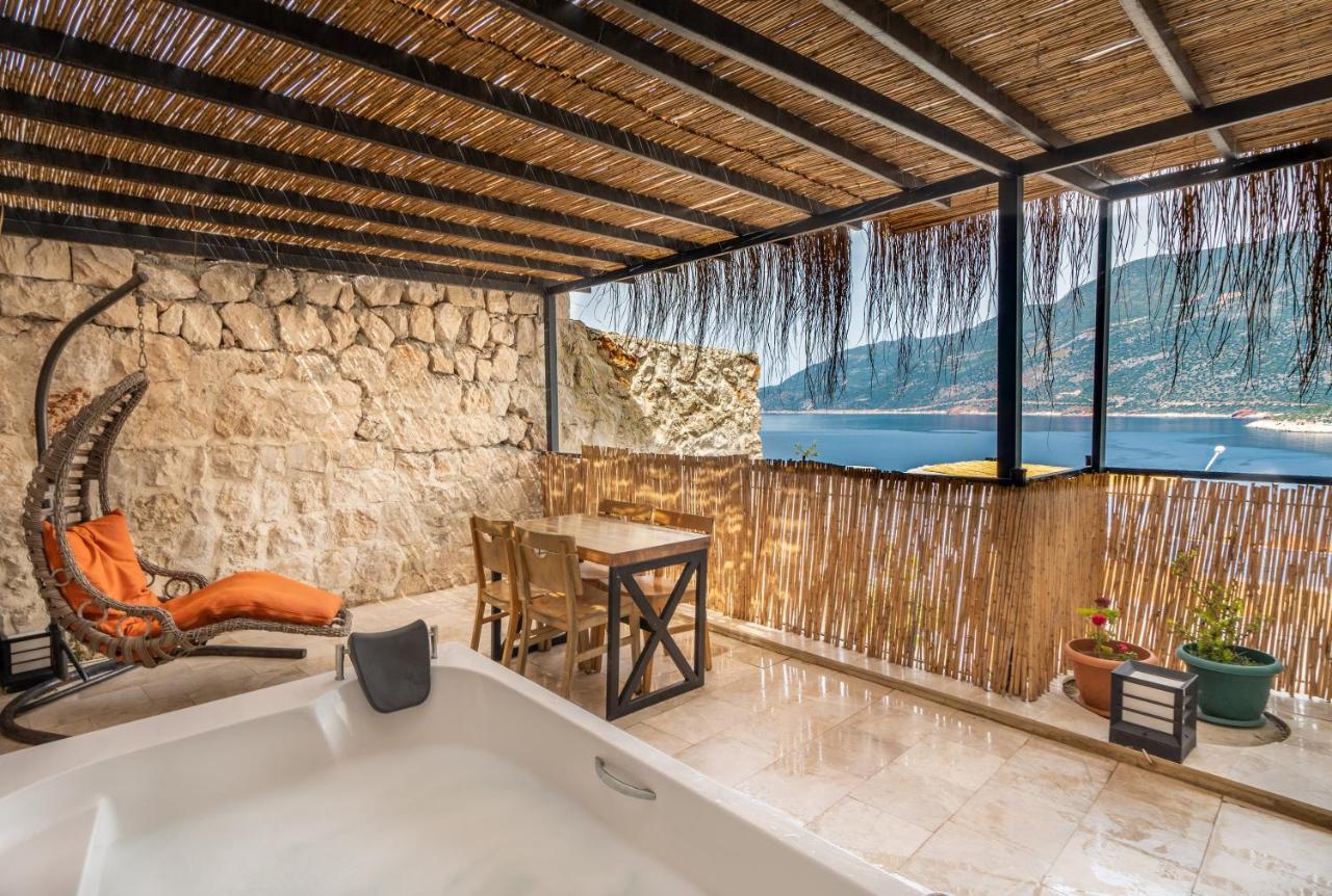 Guemues Yazar Hotel Kaş Buitenkant foto