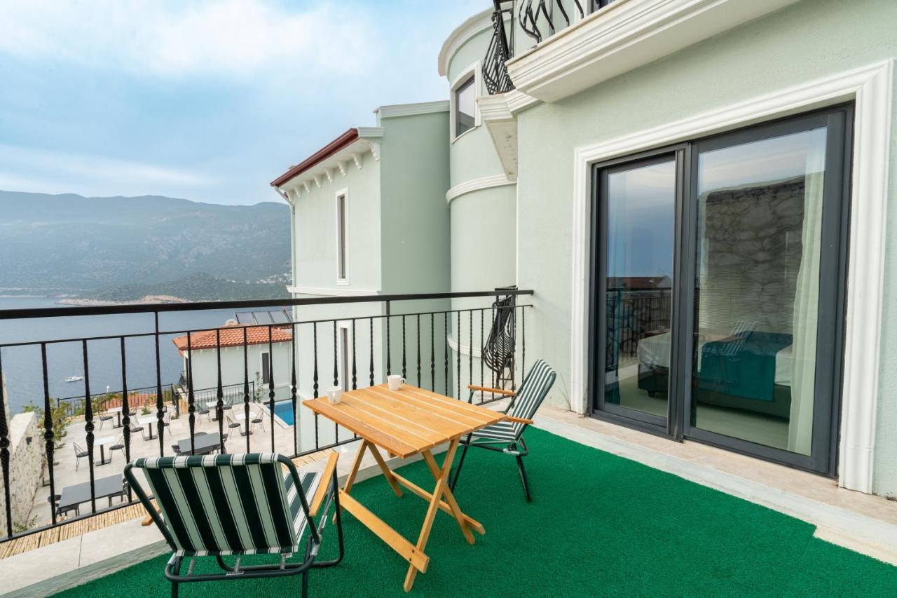 Guemues Yazar Hotel Kaş Buitenkant foto