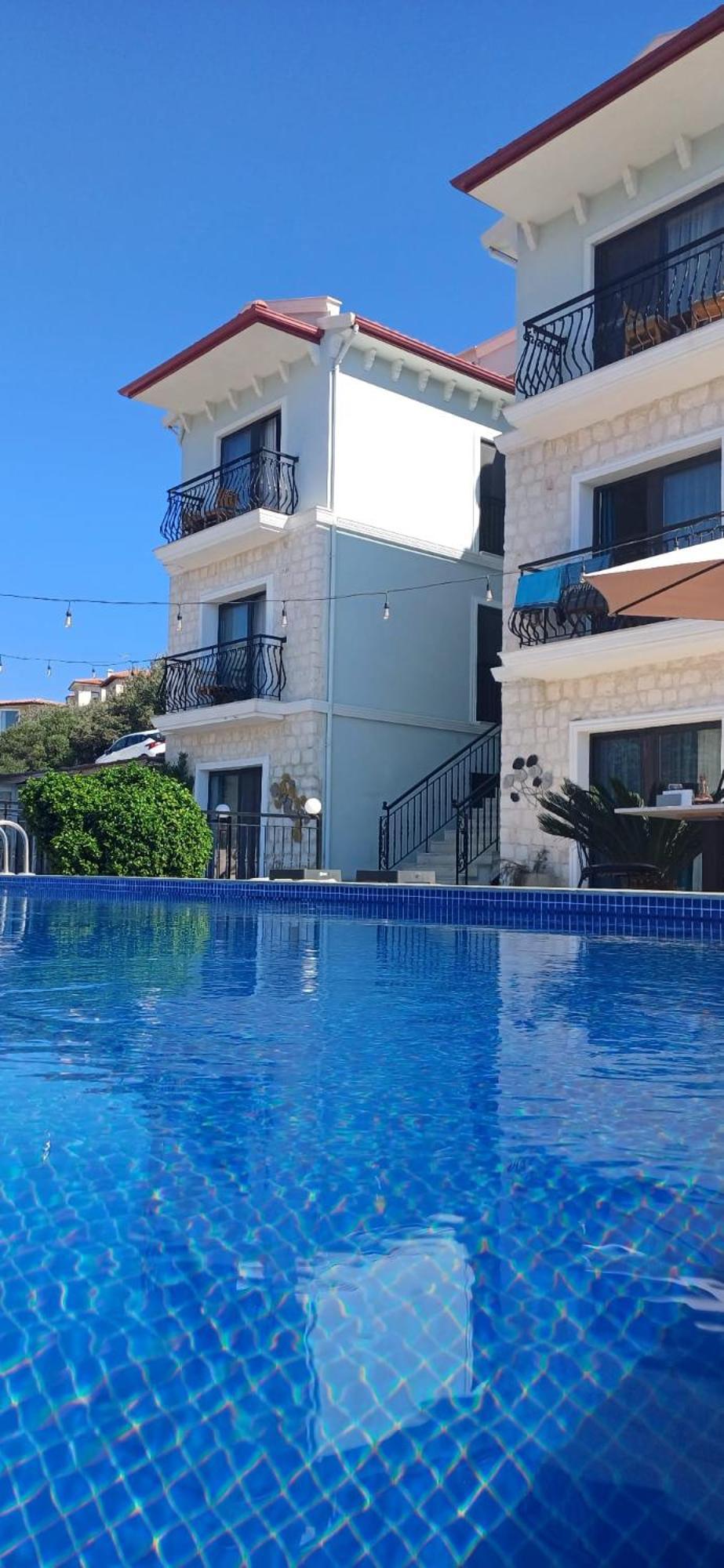 Guemues Yazar Hotel Kaş Buitenkant foto