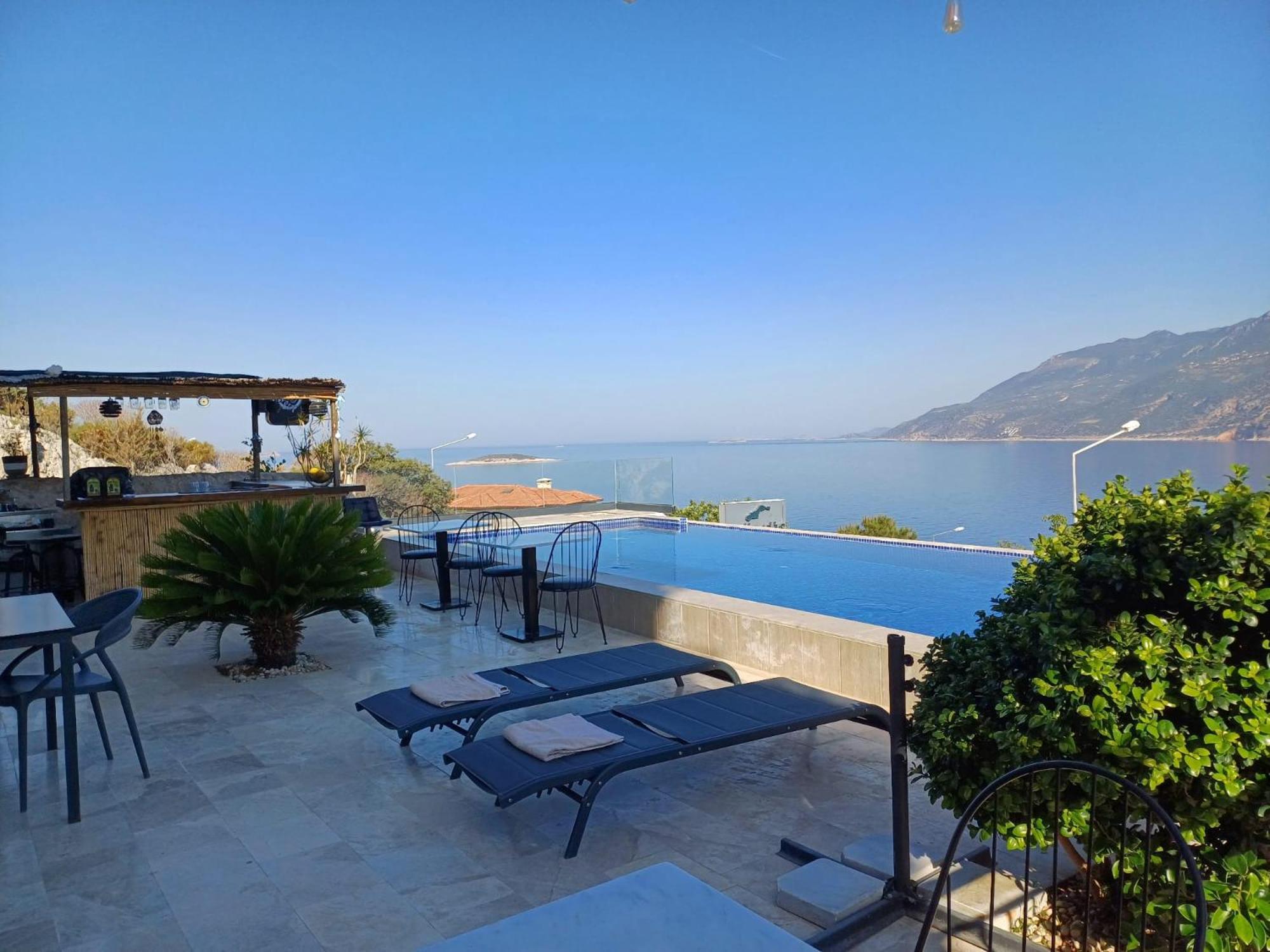Guemues Yazar Hotel Kaş Buitenkant foto